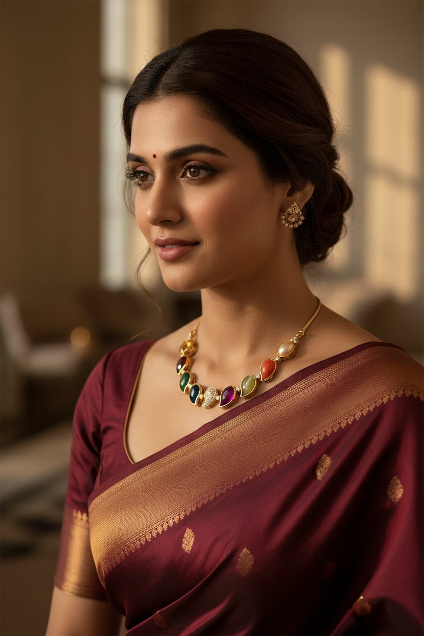 Navaratna Necklace