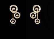Round Diamond Earring