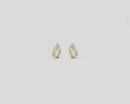 Conch Shaped Diamond Earring