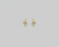 Gold toned Hoop earrings