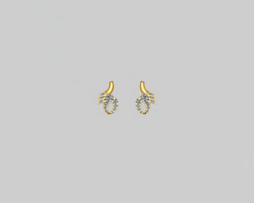 Gold toned Hoop earrings