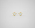 Pear Shaped Diamond Earring