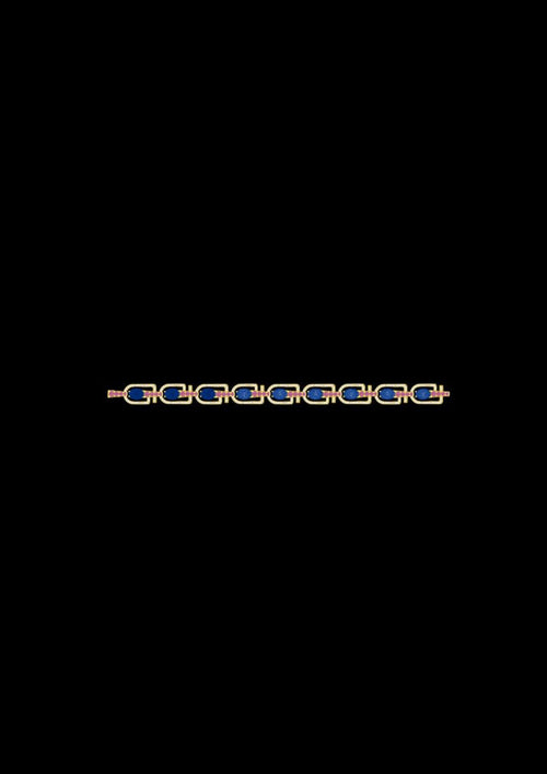 Blue & Pink Tourmaline Diamond Bracelet