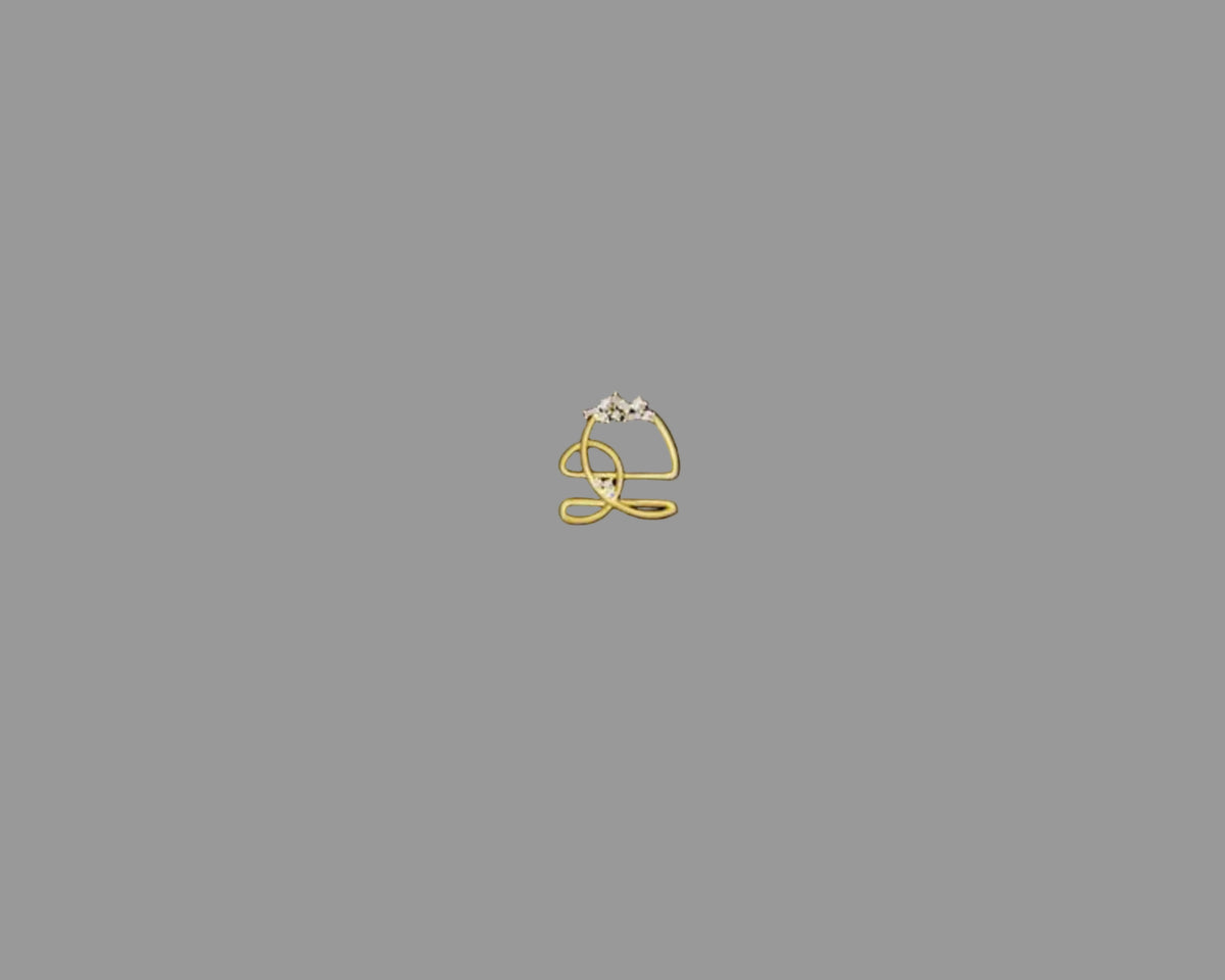 Round Diamond Fingerring